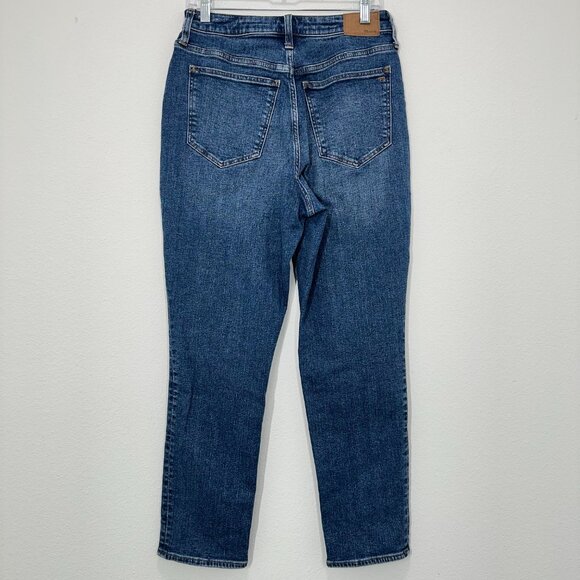 Madewell Size 28 Curvy Perfect Vintge Medium Wash Straight Leg Jean Casual NWOT - Picture 4 of 8